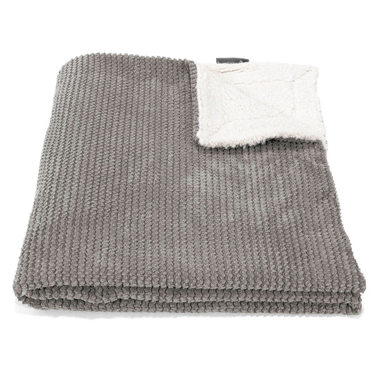 Sherpa-peitto - Pompula Hiilen harmaa 01