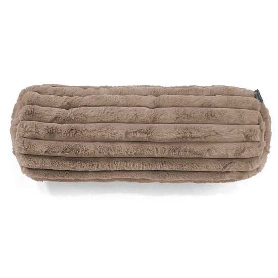 Putkityynynsuojus 20 x 55cm - Ultrapehmeä Vakosametti Minkki 02