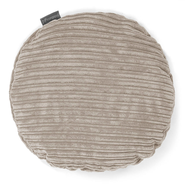 Pyöreä Tyyny 50cm - Vakosametti Minkki 01
