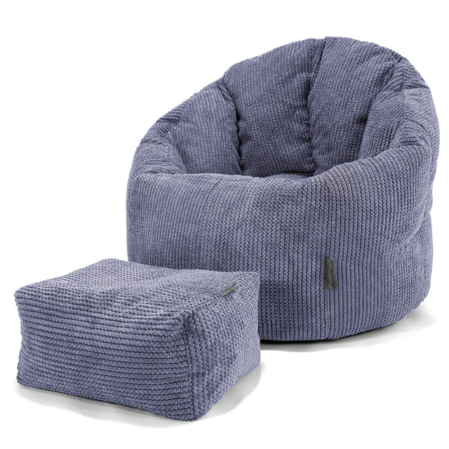 Säkkituoli Nojatuoli 'Halaus' - Pompula Violetti 02