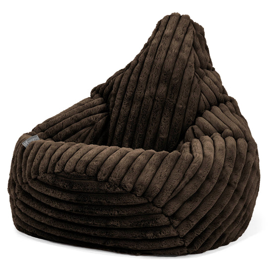 Säkkituoli Lepotuoli - Ultrapehmeä Vakosametti Sable 02
