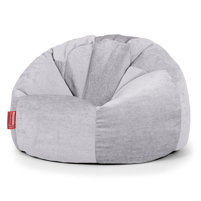 Säkkituoli Sotka - Chenille Harmaa 01