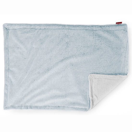 Sherpa-peitto - Kanitekoturkis Puuterinsininen 03