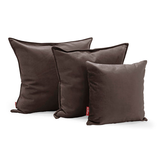 Tyyny 47 x 47cm - Sametti Espresso 02