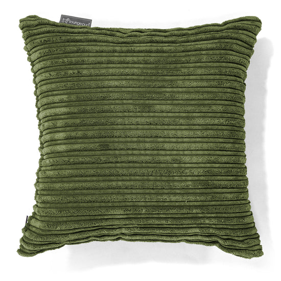Tyynynsuojus 47 x 47cm - Vakosametti Metsänvihreä 01