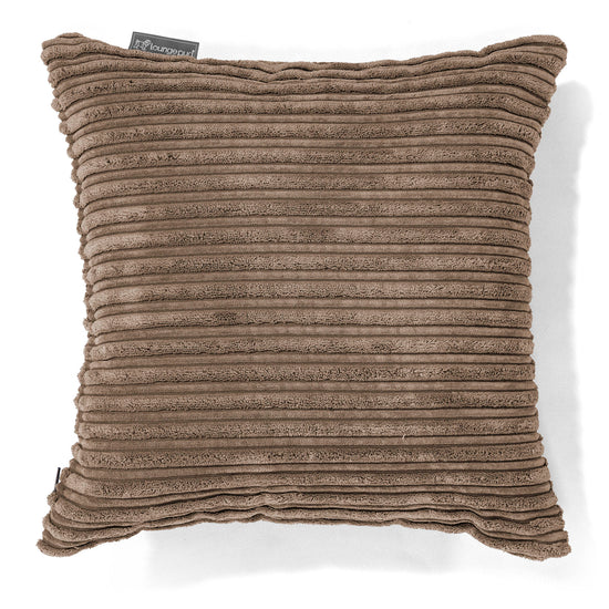 Tyyny 47 x 47cm - Vakosametti Mokka 01