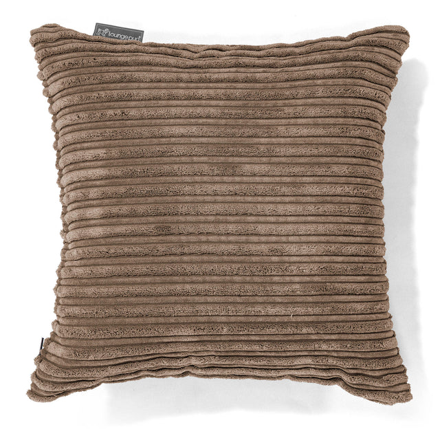 Tyyny 47 x 47cm - Vakosametti Mokka 01