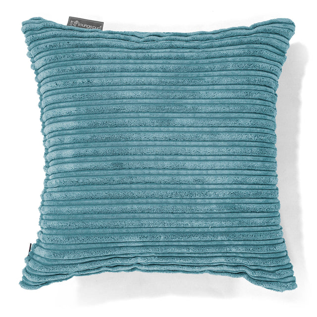 Tyyny 47 x 47cm - Vakosametti Turkoosi 01