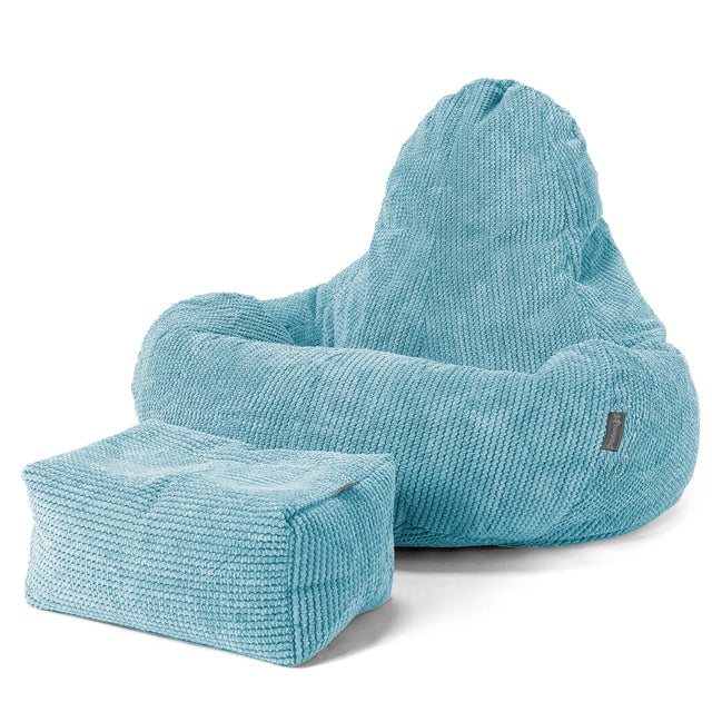 Ultra Lux-pelisäkkituoli - Pompula Turkoosi Blue 02