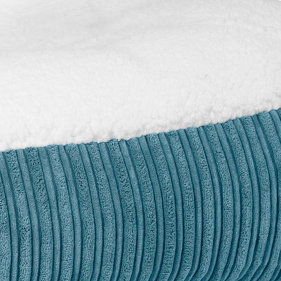 Sloucher Large Koiranpeti - Sherpa & Vakosametti Turkoosi 03