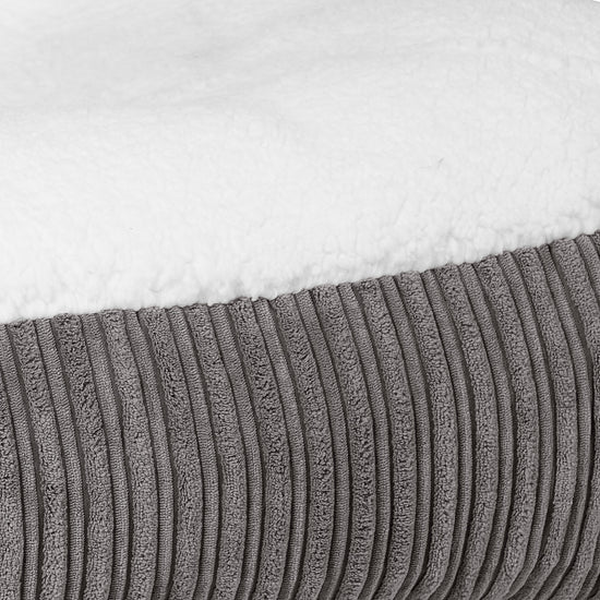 Sloucher Large Koiranpeti - Sherpa & Vakosametti Grafiitti 03