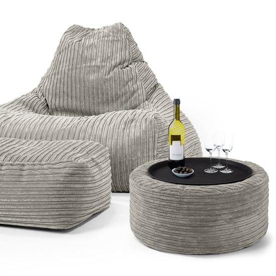 Lounge-Säkkituoli - Vakosametti Minkki 03