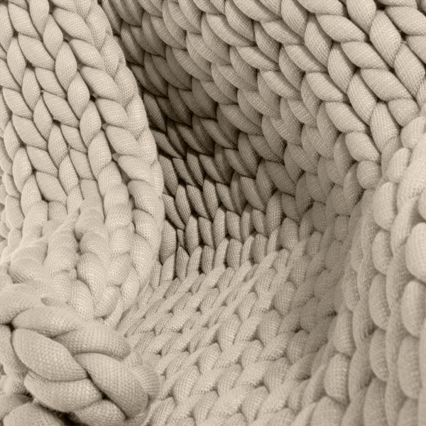 Painopeitto Aikuisille - Mukautuva neule Minkki Fabric Close-up Image