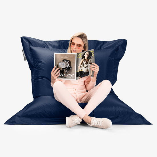 Säkkituoli XXL Ulos - SmartCanvas™ Laivastonsininen 05