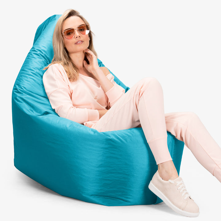 Säkkituoli XXL Ulos - SmartCanvas™ Syaani 06