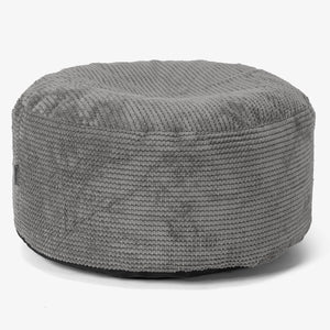 Iso Pyöreä Rahi Jakkara - Pompula Hiilen harmaa