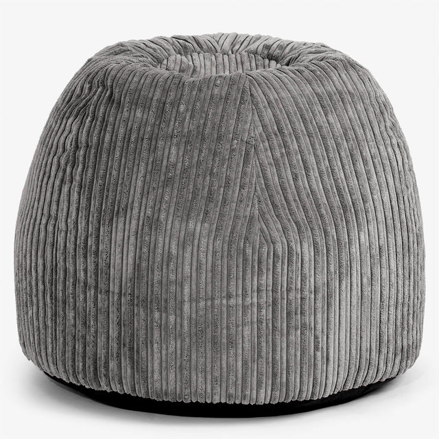 Ergonominen Toimisto-pouf-tuoli - Vakosametti Grafiitti - 01