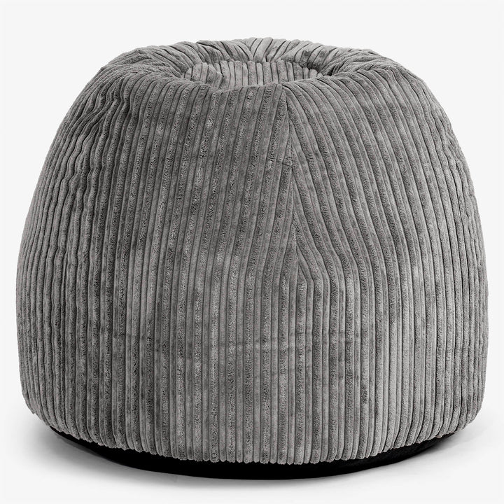 Ergonominen Toimisto-pouf-tuoli - Vakosametti Grafiitti - 01