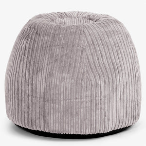 Ergonominen Toimisto-pouf-tuoli - Vakosametti Hopeanharmaa