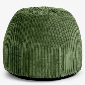 Ergonominen Toimisto-pouf-tuoli - Vakosametti Metsänvihreä