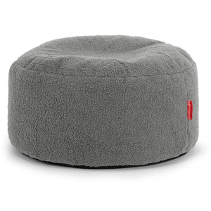 Iso Pyöreä Rahi Jakkara - Buklee Harmaa