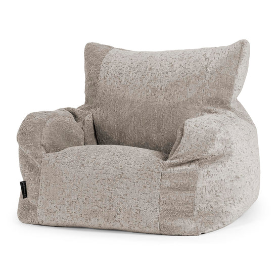 Josephine-Säkkituoli Nojatuoli - Ylellinen Chenille Harmaa 01