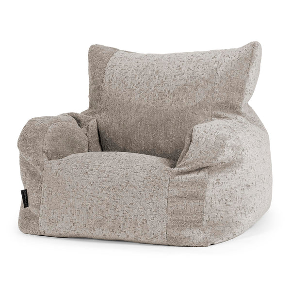 Josephine-Säkkituoli Nojatuoli - Ylellinen Chenille Harmaa 01