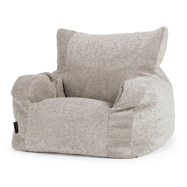 Josephine-Säkkituoli Nojatuoli - Ylellinen Chenille Harmaa 01