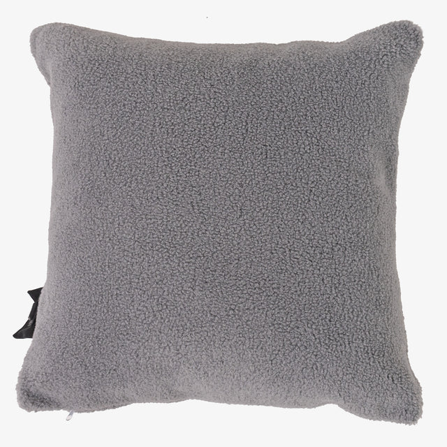 Lämpötyyny 45 x 45cm - Sherpa Harmaa 01