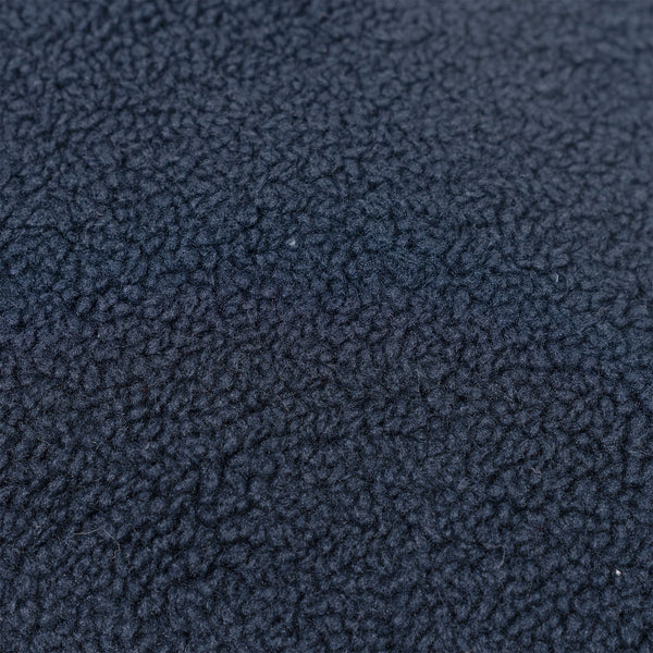 Lämpötyyny 45 x 45cm - Sherpa Laivastonsininen Fabric Close-up Image