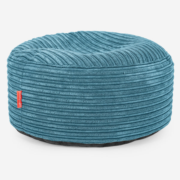 Iso Pyöreä Rahi Jakkara Vaihtopäällinen - Vakosametti 01