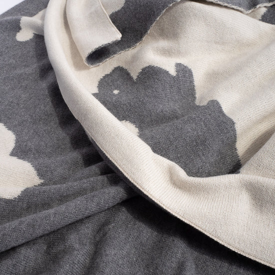 Lasten Sohvan Peite / Peitto - Neulottu Kani 05