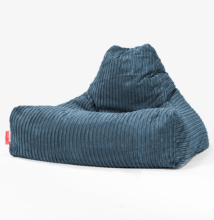 Lounge-Säkkituoli - Vakosametti Laivastonsininen 01