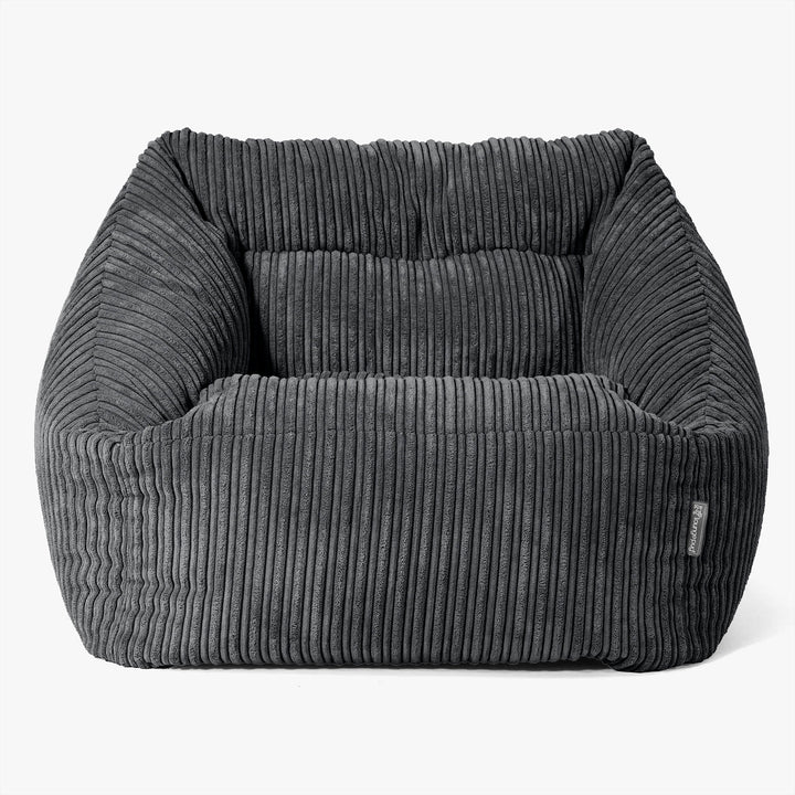 Maya Säkkituolituoli - Vakosametti Musta 03