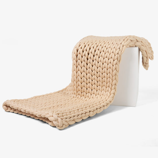 Painopeitto Aikuisille - Mukautuva neule Ruskeanharmaa 03