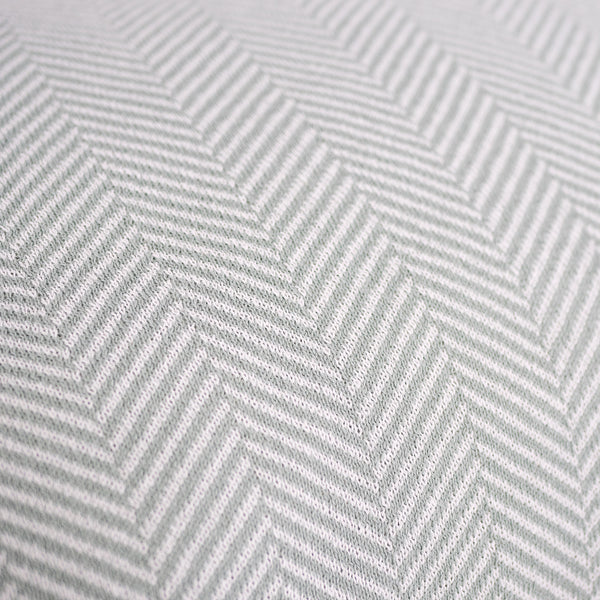 Pieni Rahi Jakkara - Neulottu Kalanruotokuvio Ankkanmuna Sininen Fabric Close-up Image