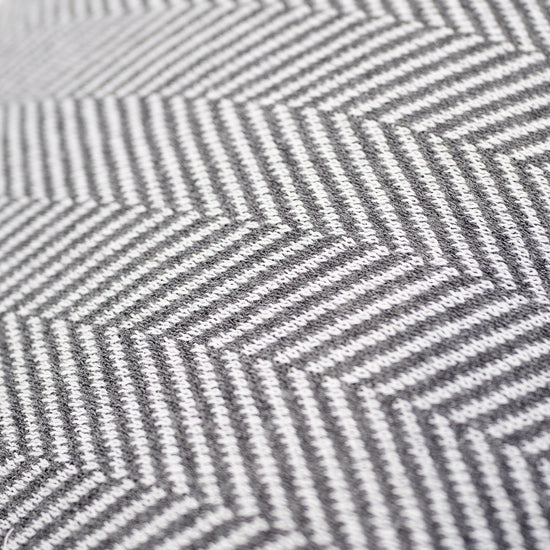 Pieni Rahi Jakkara - Neulottu Kalanruotokuvio Harmaa 03