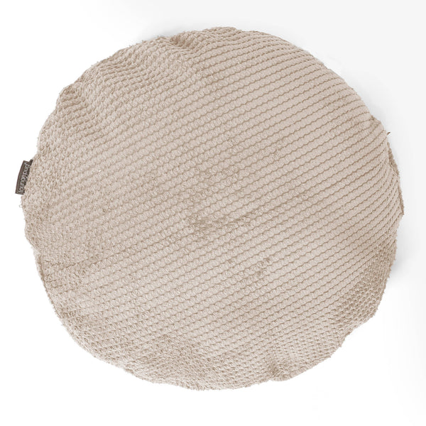 Pyöreä Tyynynsuojus 50cm - Pompula Norsunluu 01