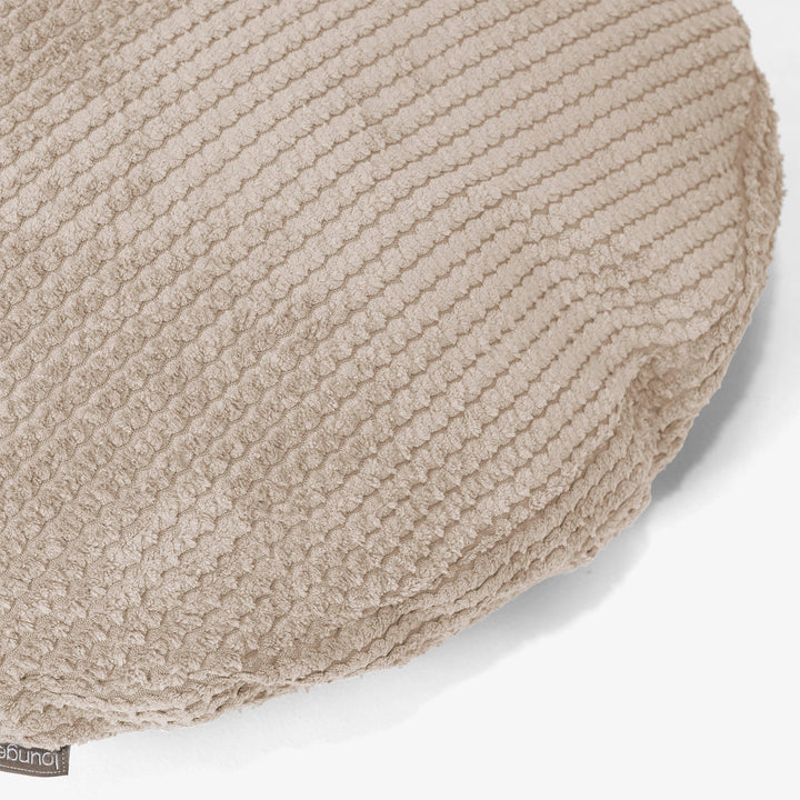 Pyöreä Tyynynsuojus 50cm - Pompula Norsunluu 02