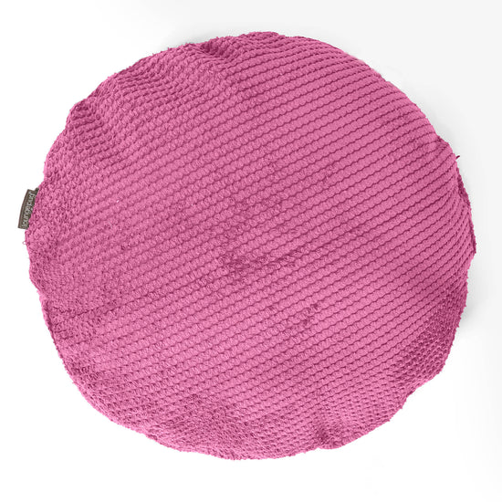 Pyöreä Tyynynsuojus 50cm - Pompula Vaaleanpunainen 01