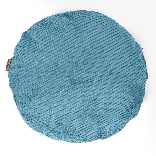 Pyöreä Tyynynsuojus 50cm - Pompula Turkoosi 01