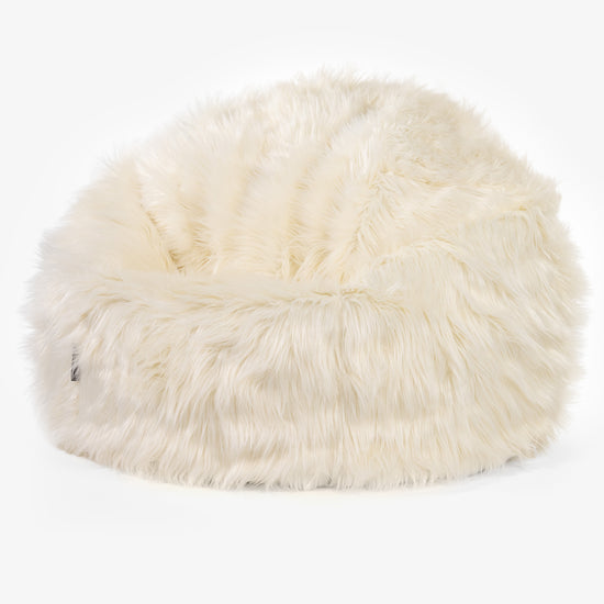 Säkkituoli Sotka - Mongolialainen Tekoturkis Kerman 01