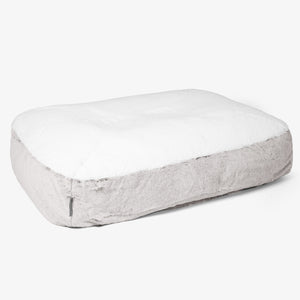 Sloucher Large Koiranpeti - Kanitekoturkis Vaaleanharmaa