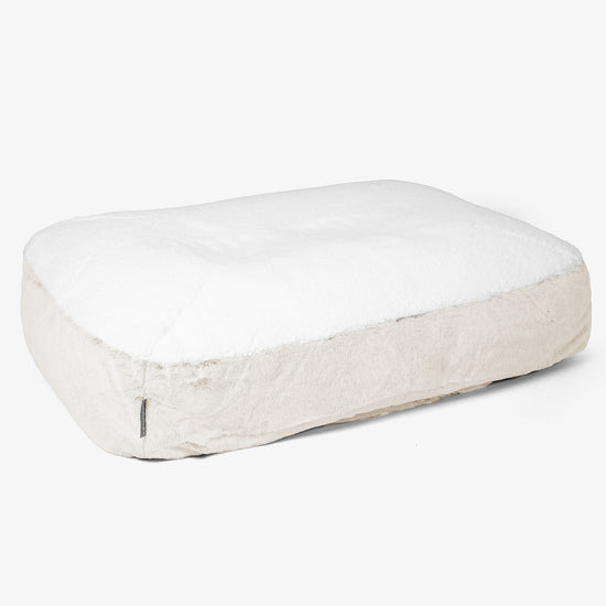 Sloucher Large Koiranpeti - Kanitekoturkis Valkoinen 01