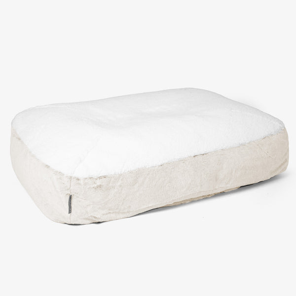 Sloucher Large Koiranpeti - Kanitekoturkis Valkoinen 01