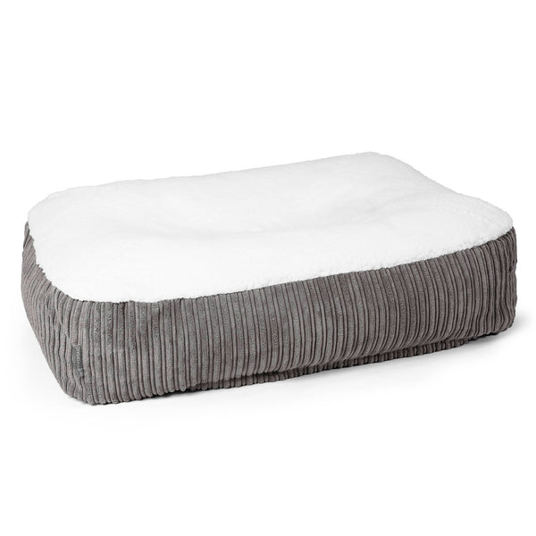 Sloucher Large Koiranpeti - Sherpa & Vakosametti Grafiitti 01