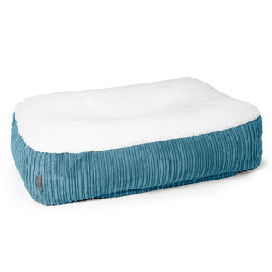 Sloucher Large Koiranpeti - Sherpa & Vakosametti Turkoosi