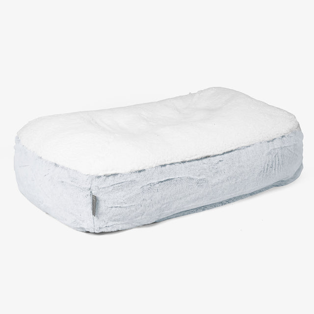 Sloucher Medium Koiranpeti - Kanitekoturkis Puuterinsininen 01