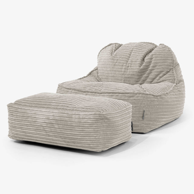 Sloucher Säkkituoli 2.0 - Vakosametti Minkki 02