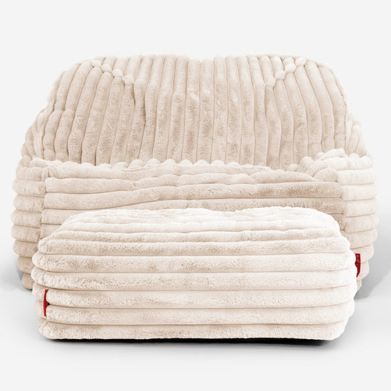 Sloucher Säkkituoli - Ultrapehmeä Vakosametti Kerman 03